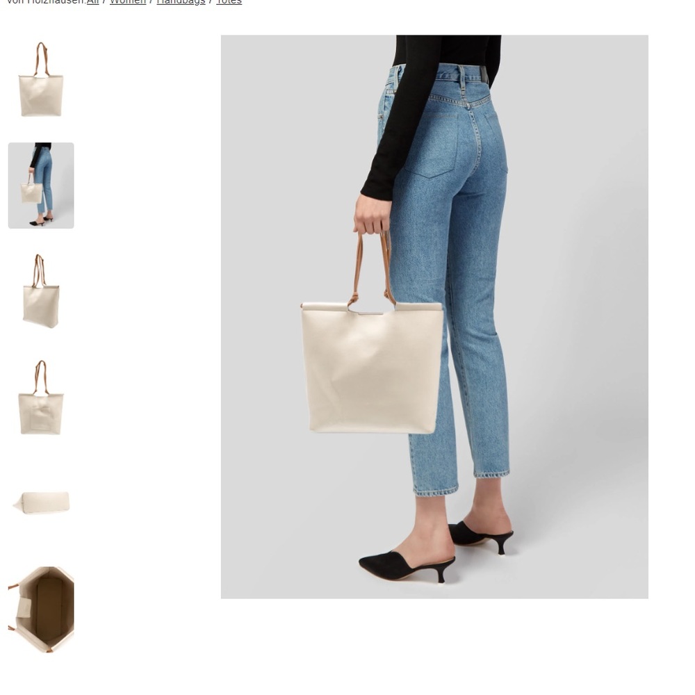 Von Holzhausen pebbled leather tote - Picture 10 of 11